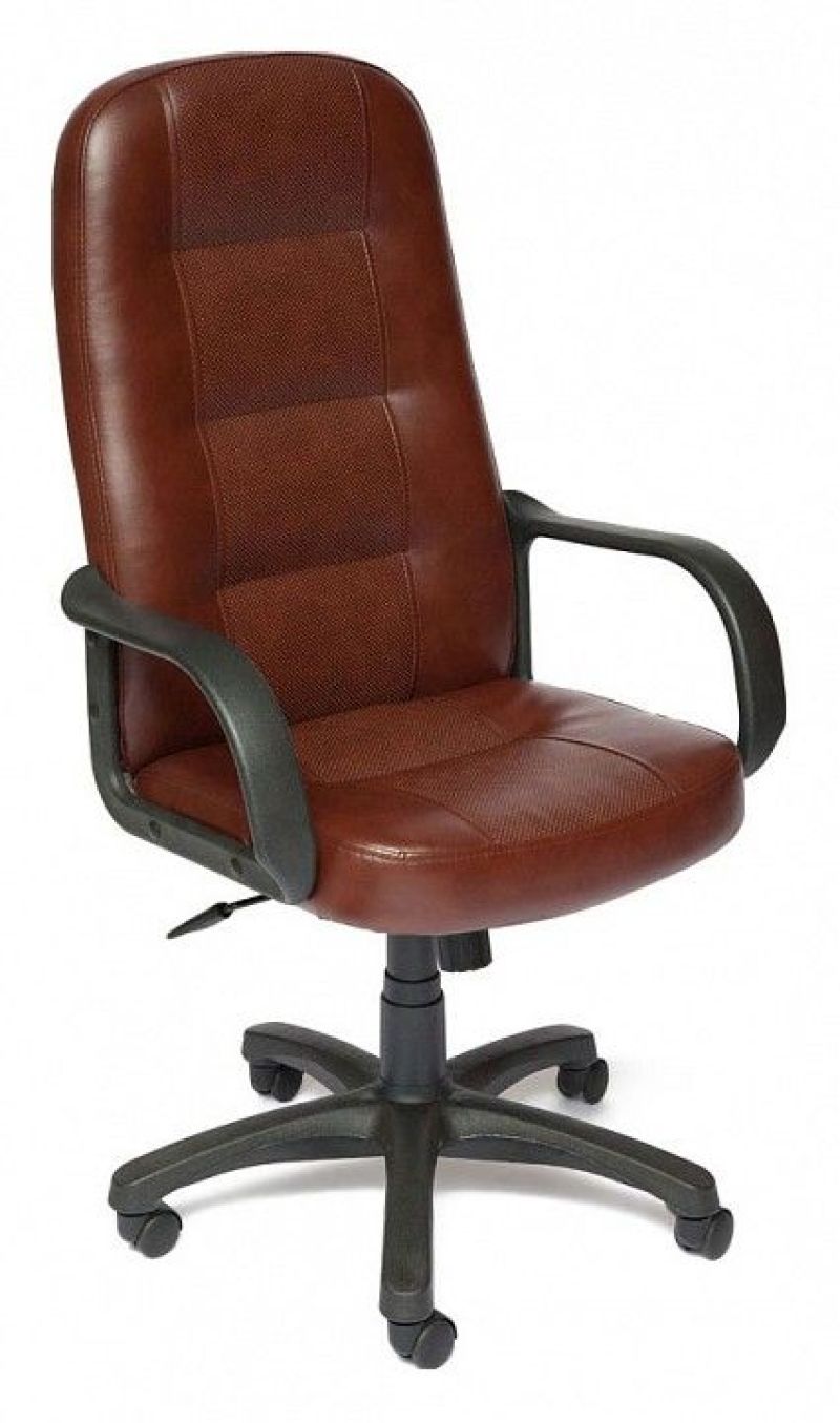 Кресло Devon кож/зам. коричневый