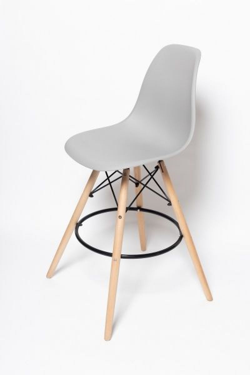 Стул Eames DSW барный белый